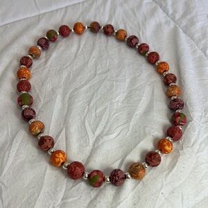 beaded stretchy necklace 🫧✨🧸